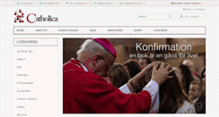 Desktop Screenshot of catholica.se