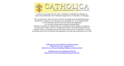 Desktop Screenshot of catholica.nl