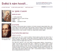 Tablet Screenshot of catholica.cz